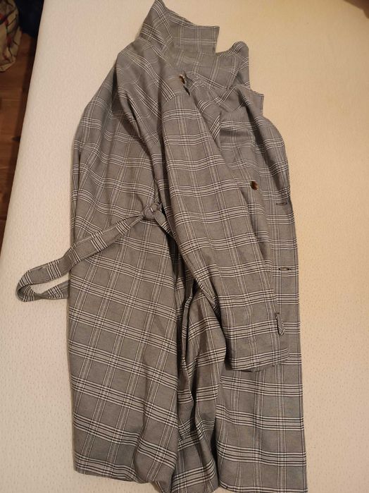 Trench casual, marime 2XL, lungime 98 cm