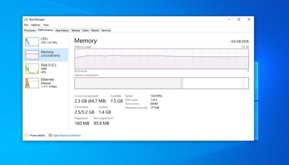 PC TIC - proc i3-540 - windows 10