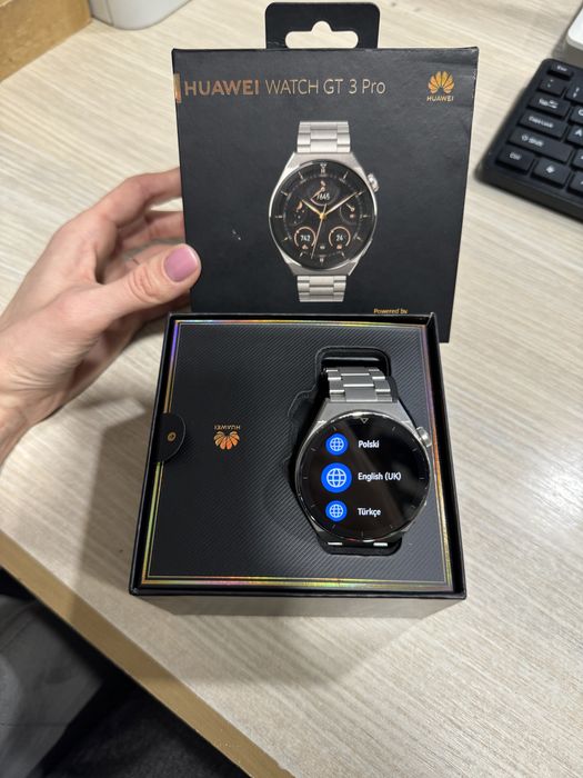 Huawei Watch GT 3 PRO, Titanium Strap, Light!!!