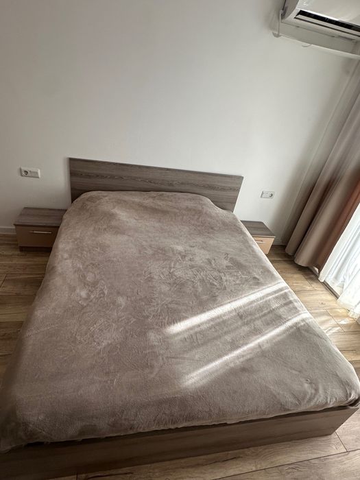 Комплект Спалня + Скрин + Гардероб + Нощни Шкафчета