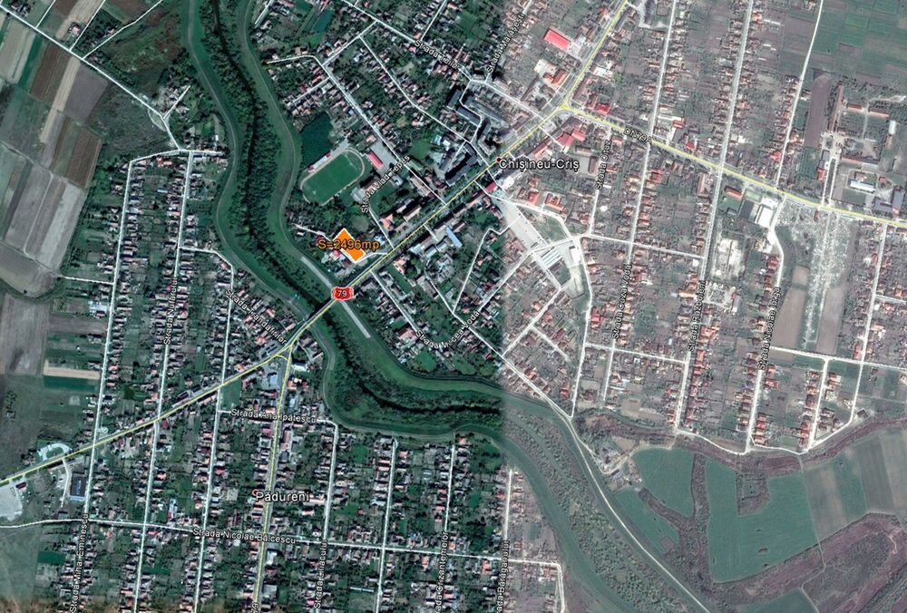 Teren ultracentral în Chișineu Criș 2500mp