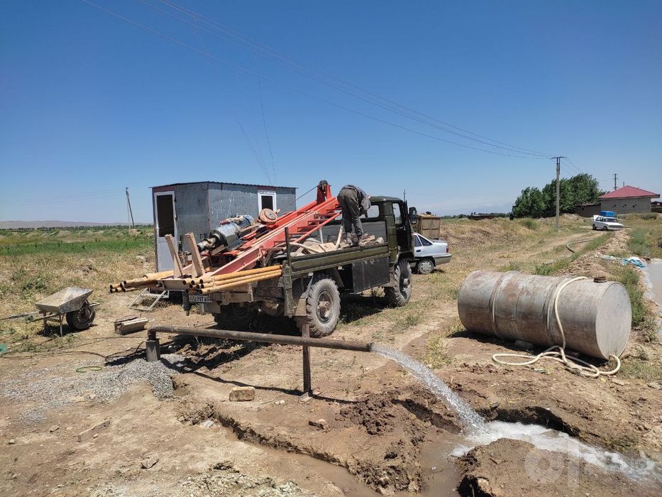 Buravoy xizmati, suv chiqarish