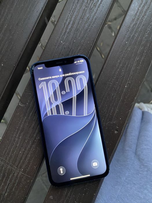 Iphone 12 синий без комплекта