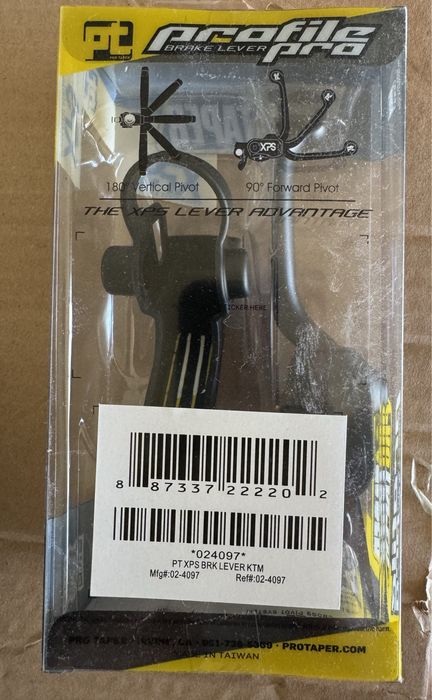 Maneta de frana KTM Pro Taper Profile Pro XPS negru 024097