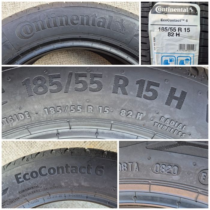 O bucată 205/185 65/55 R15 vară - una Goodyear Semperit Continental