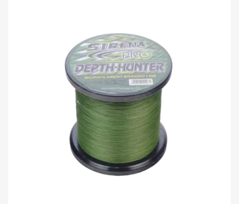 Fir Textil 1000 m Sirena Pro Depth-Hunter, verde,  0,25 mm