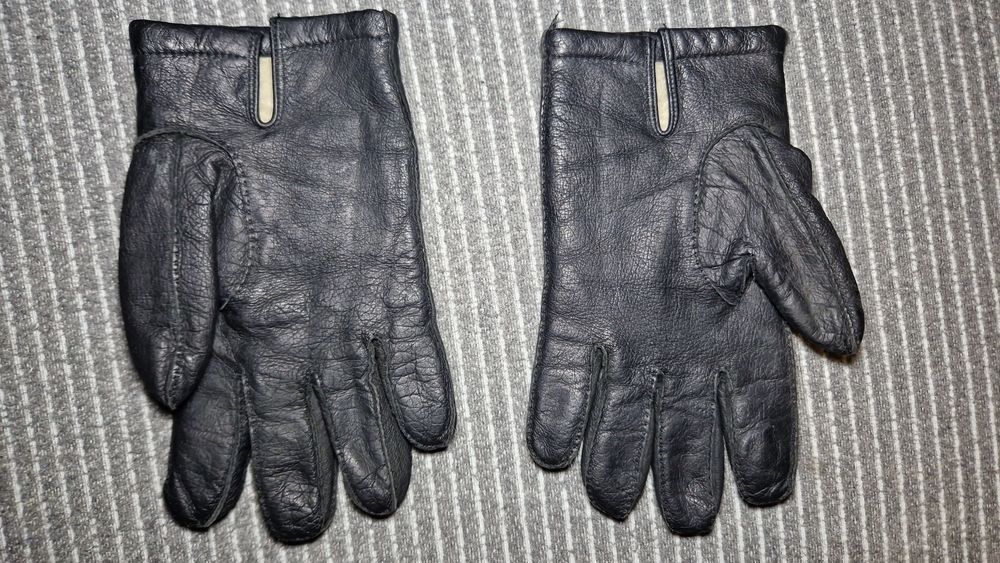 Manusi piele interior lana