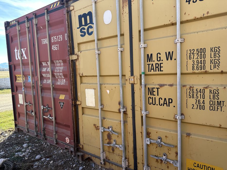 Контейнер 12 м 40 ф 2шт