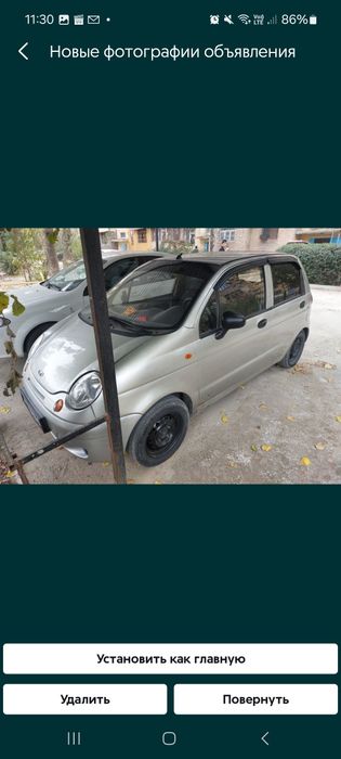 Матиз ижарага берилади
