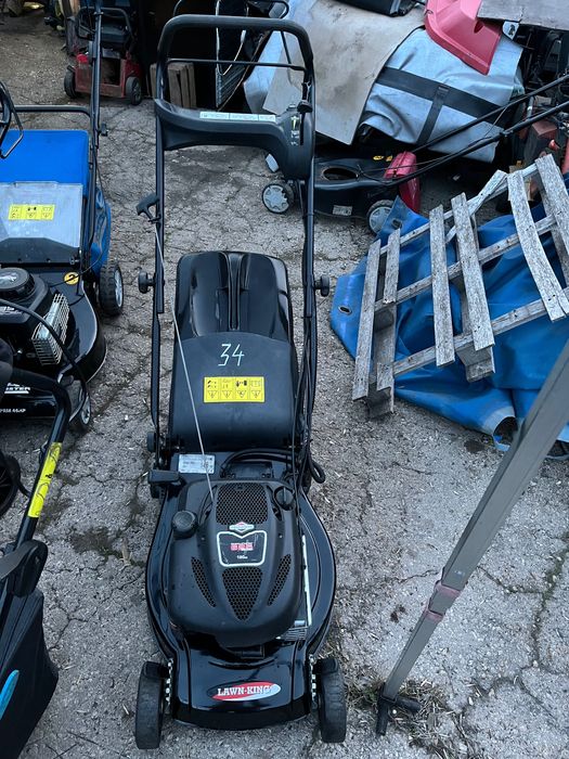 34:Самоходна моторна косачка Lawn-king Briggs 6.5 hp ,валяк