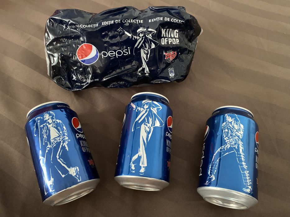 Colecție Doze Pepsi Michael Jackson – Ediție Limitată România 2012 (Bad 25)