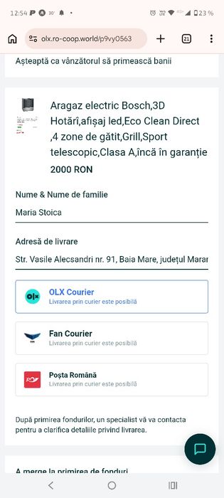 Aragaz Beko sigilat