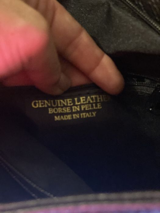 Geanta din piele naturala noua