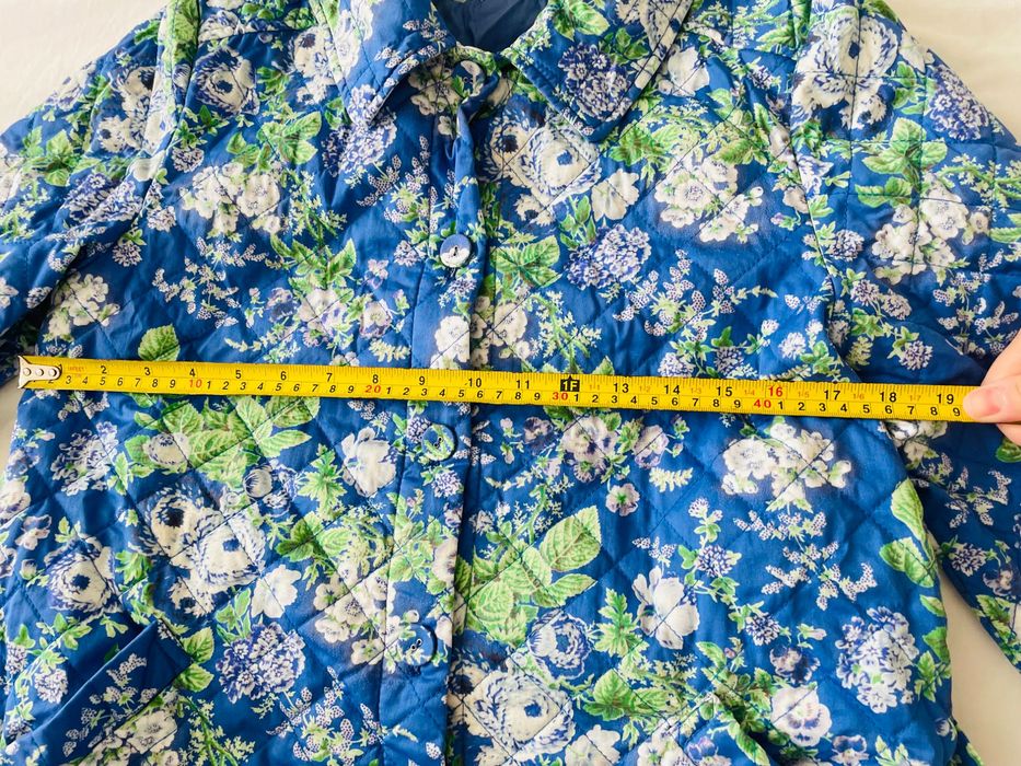 Quilted coat Superbitate florala