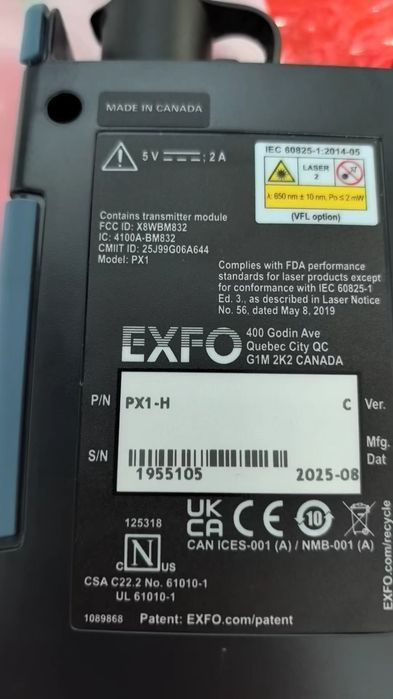 Оптический тестер Exfo PX1-S/H