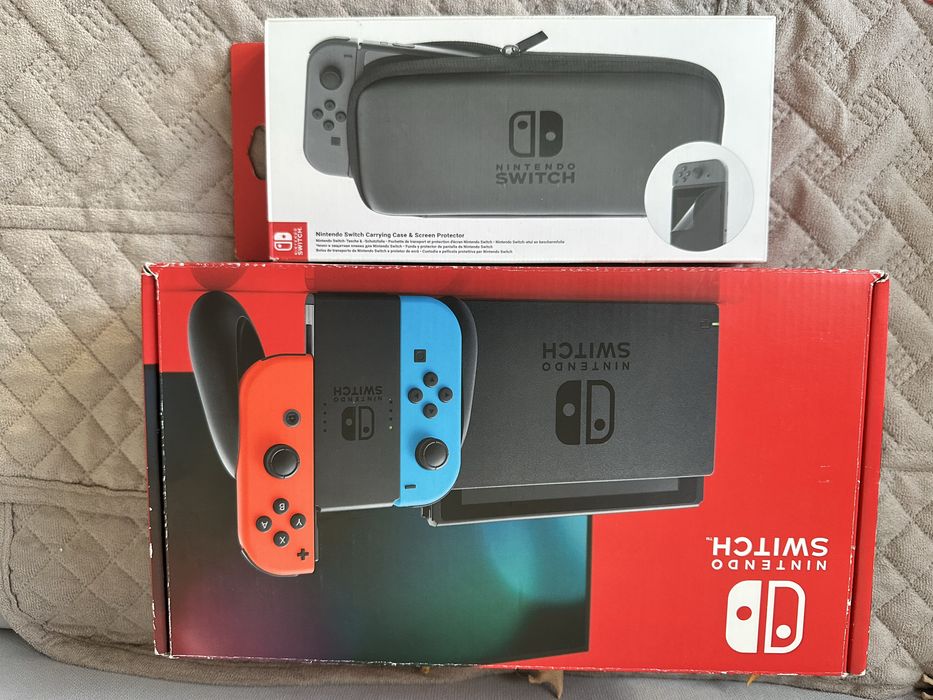 Nintendo switch 2rev прошитый 128гб