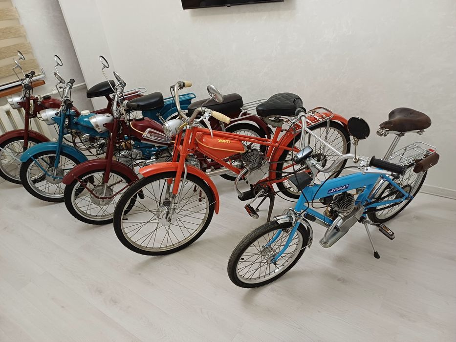 Мопед Коллекция мопедов Ссср Рига Верховина Зиф 77 кроха