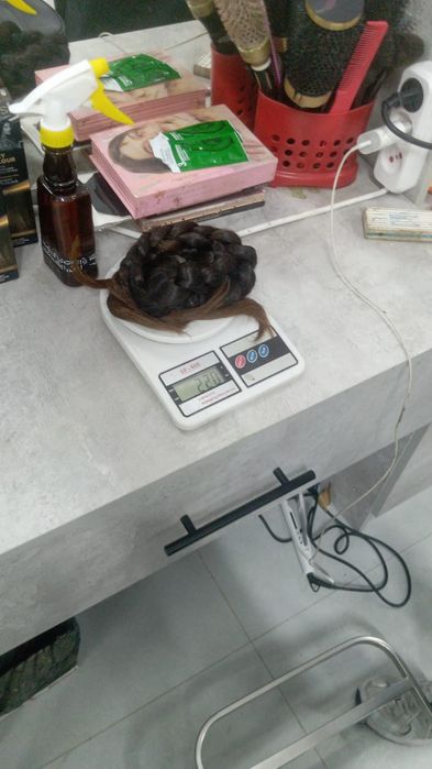 Волосы детские.  55-см.  220-гр