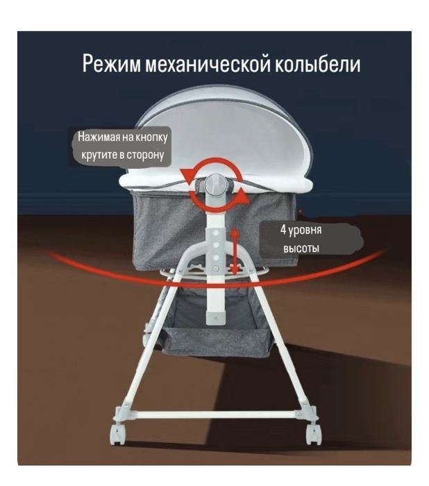 Кроватка новая не пользовались