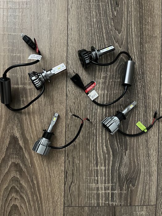 Becuri LED H1/H7 cu ventilare