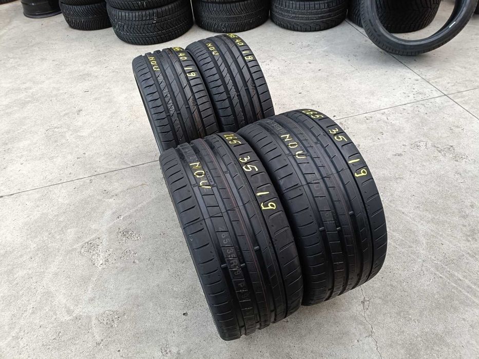 Set 4 anvelope noi de vara 245 40 19 cu 265 35 19 kumho ecsta