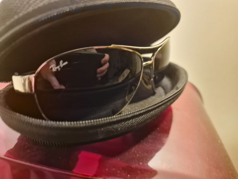 Ray-Ban silver aviator RB3386