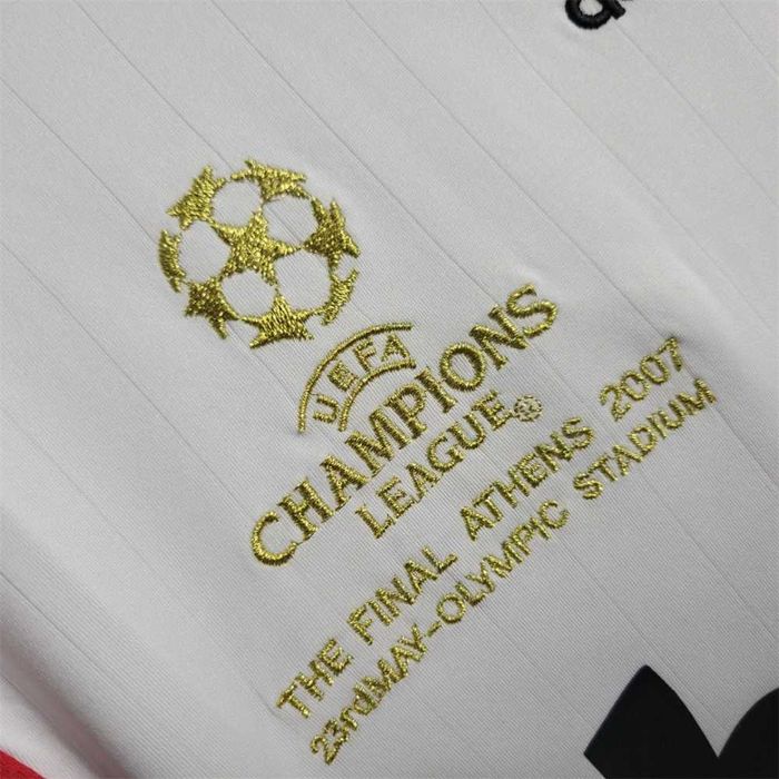 Tricou Ac Milan 06/07 Away Kit Retro - Kaka 22 Fan Version