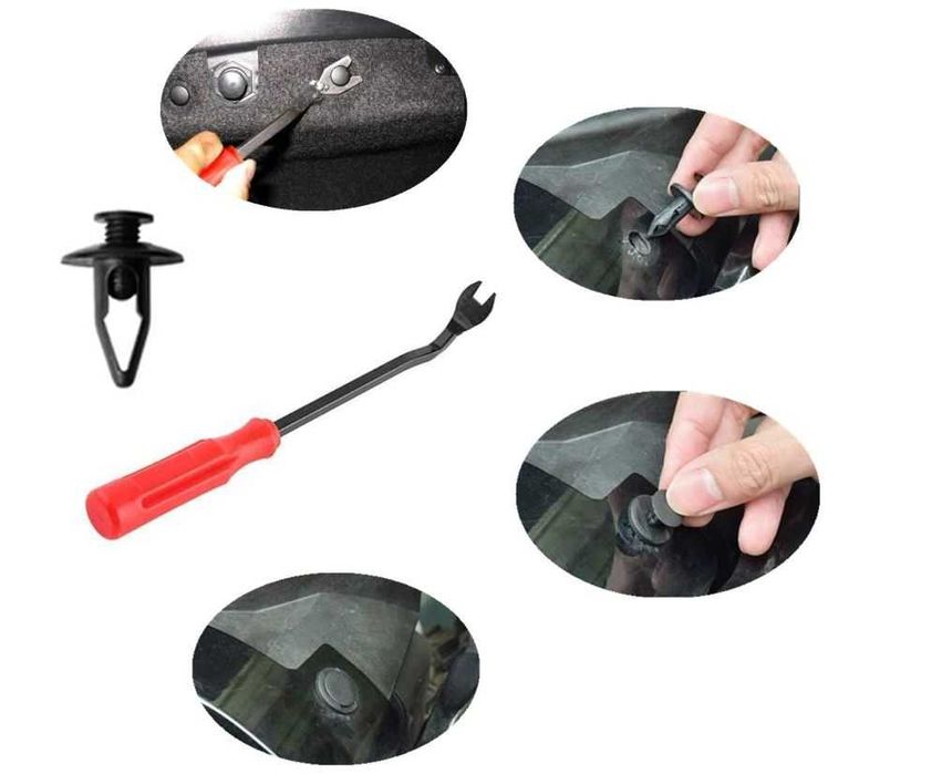 Универален комплект щипки 421 бр за автомобил Кори Лайсни Панели Табло