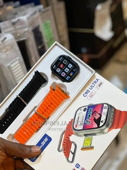 Smart Watch C90 Ultra sim kartali soat, Умные смарт часы с симкартой