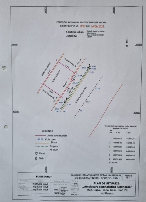 Închiriez spațiu comercial – Buzău, Unirii Sud, Bloc P7 parter