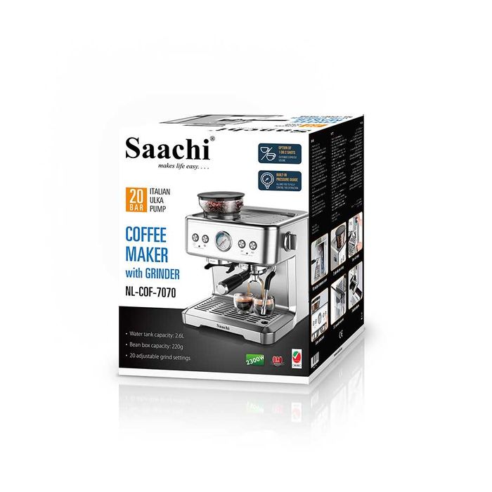 Кофемашина Saachi 7070, 2.6 л