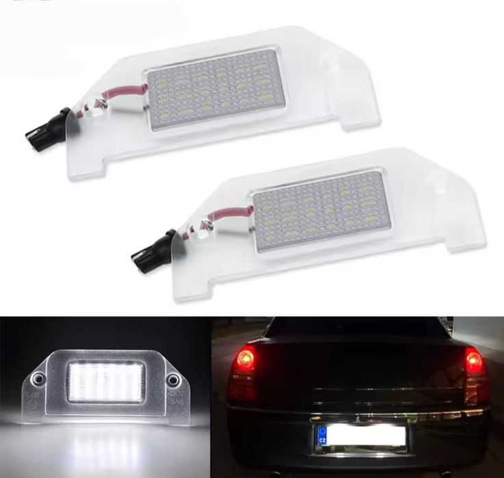 ЛЕД прафони за задния регистрационен номер за Крайслер 300 Chrysler
