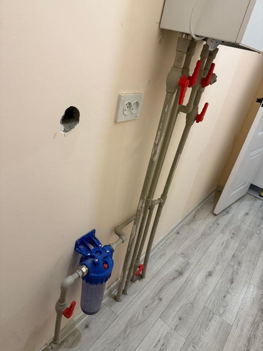 Сантехника, отоплением,электричество с опытом