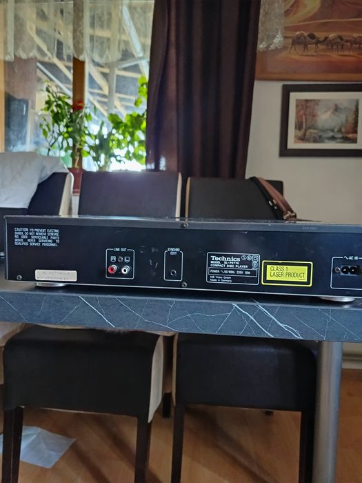 Technics, casetofon deck RS 565 PXS Cap, și compact disc player SL P277A