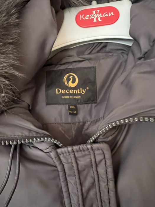 Женский пуховик XXL
