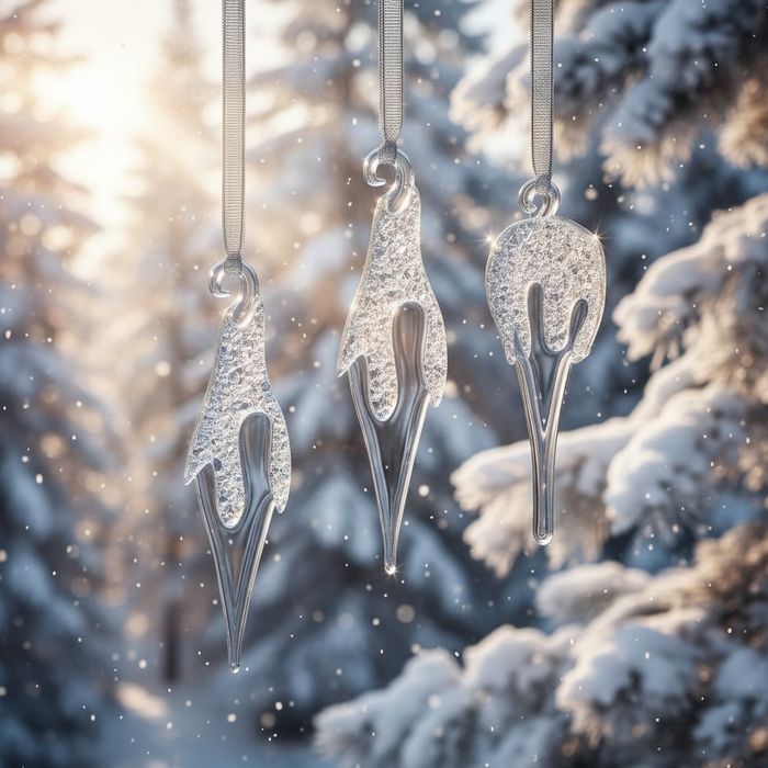 Ёлочные игрушки из эпоксидной смолы