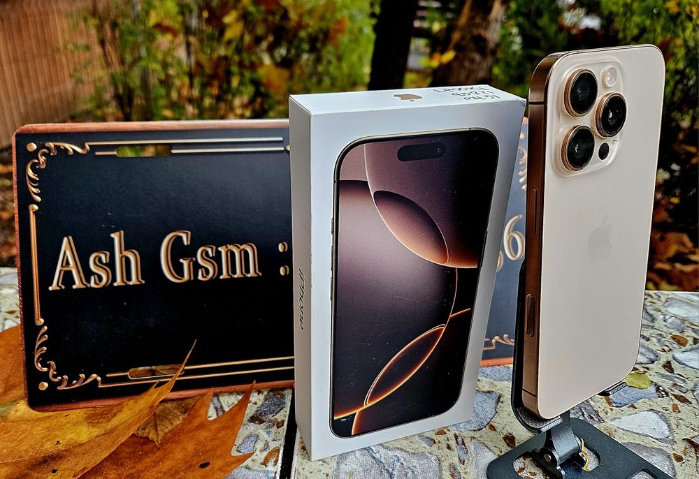 Iphone 16 Pro IMPECABIL, FULL BOX, baterie 100%