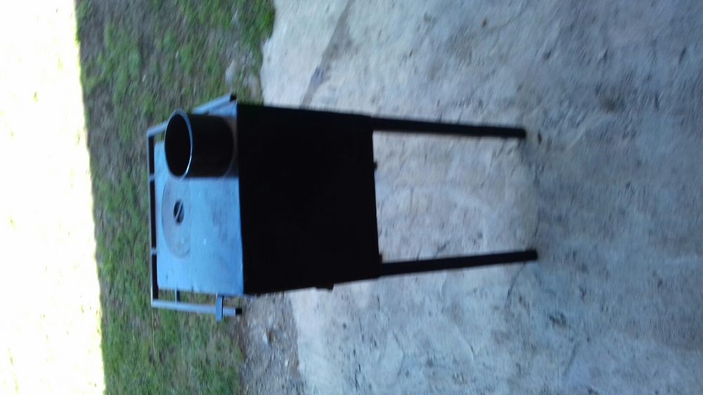 Sobă tip cismă din tablă