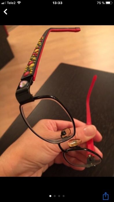 Очки для девочки от 7 до 9 лет.