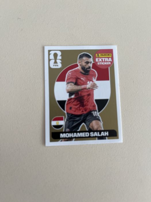 Extra sticker gold Salah