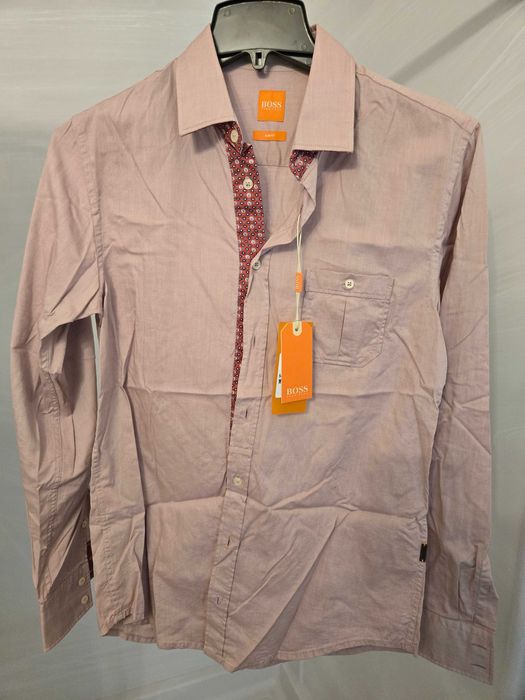 Мъжка риза BOSS Hugo Boss EslimE slim fit нова размер М