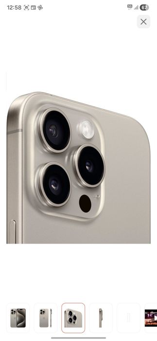 Apple Iphone 15 pro 256