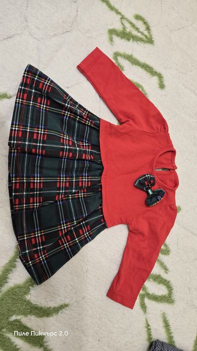 Детска коледна рокля