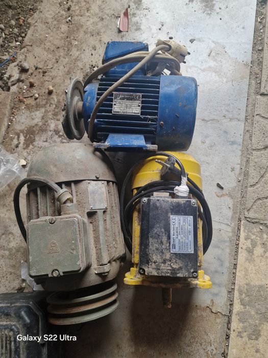 Vând echilibrator de greutate și motoare electrice