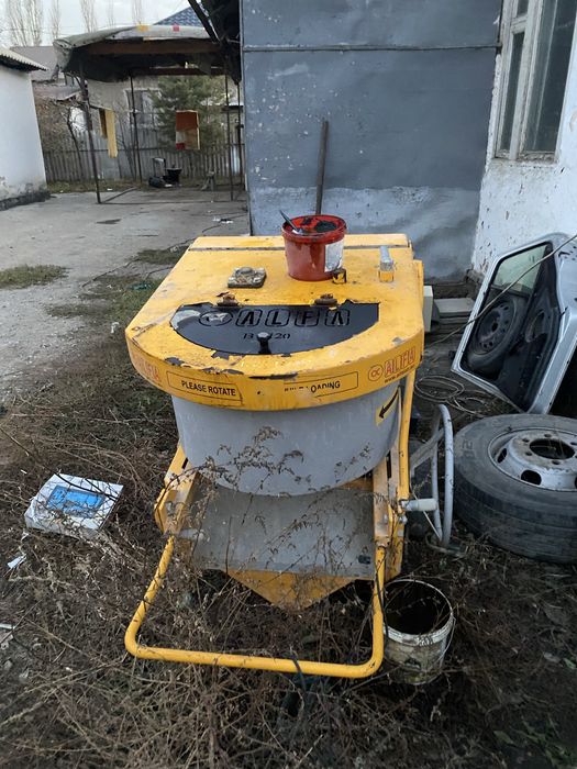 Агрегат для штукатрки и барабан