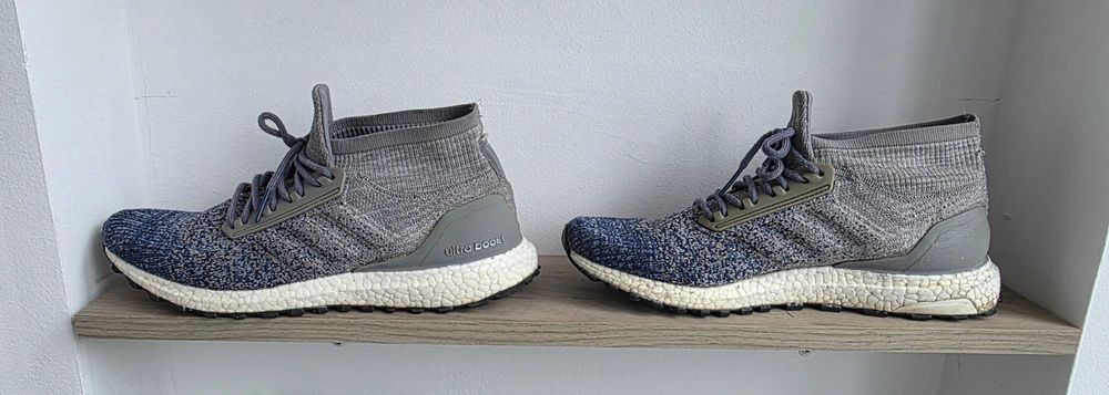 Adidas UltraBoost Mid ATR  "Grey/Indigo" - 46 2/3 сиви/сини