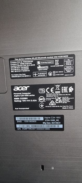 Продам моноблок Aser