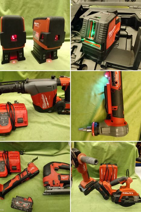 Vand scule Milwaukee  hilti nuron