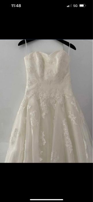 Rochie mireasa A line masura S 36