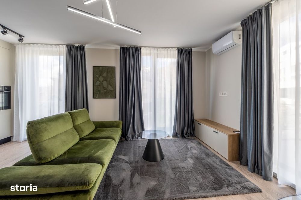 Apartament cu doua camere, imobil tip Boutique, Smart Home, mobilat la